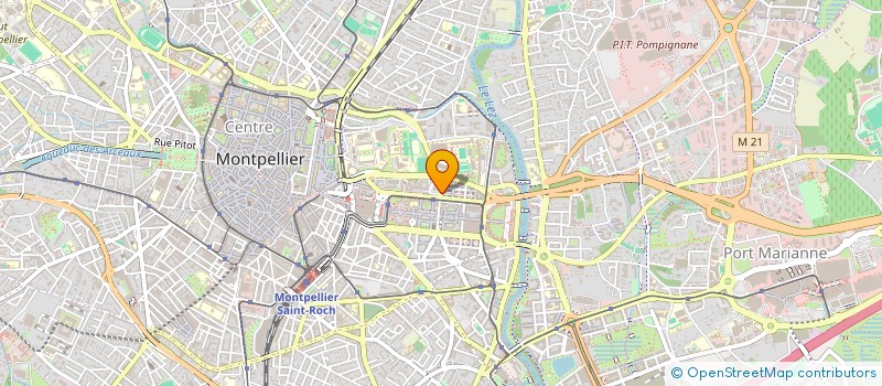 localisation de l'entreprise CFD ASSOCIES à MONTPELLIER