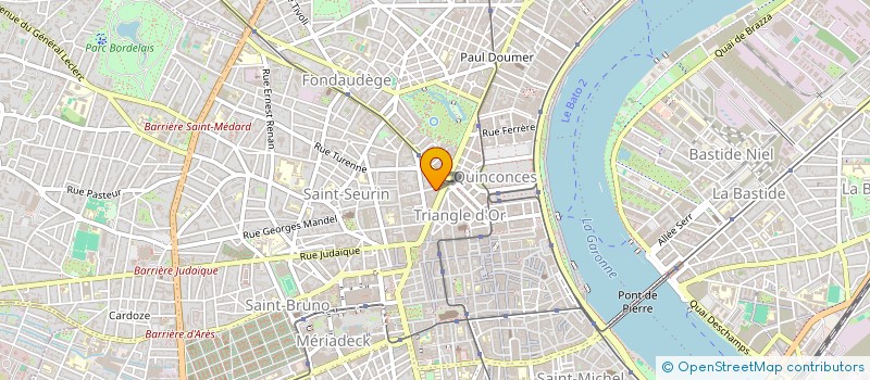 localisation de l'entreprise CFD AVOCAT  BORDEAUX