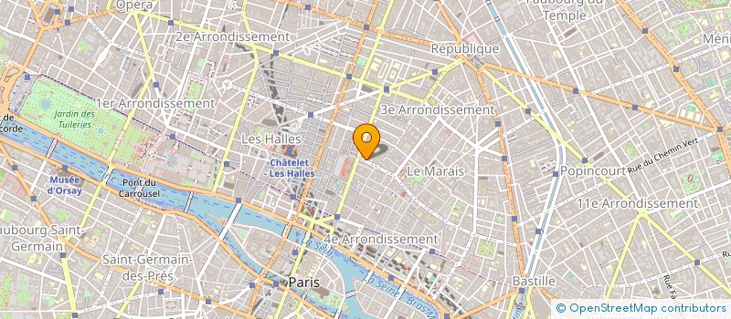 localisation de l'entreprise CFD HANDS ON  PARIS