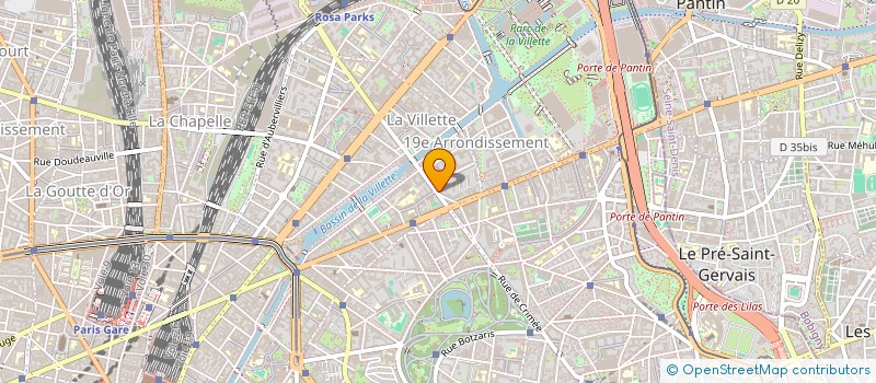 localisation de l'entreprise CFD INVESTISSEMENT  PARIS