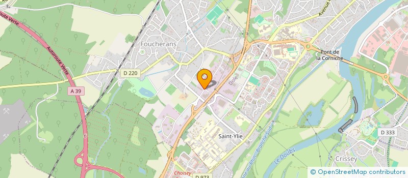 localisation de l'entreprise CFD SPORT à FOUCHERANS