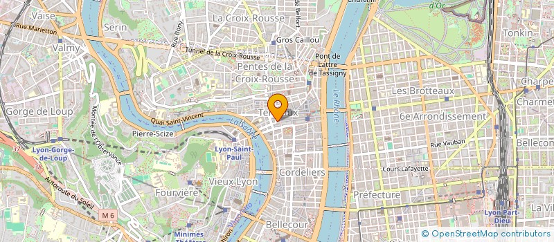 localisation de l'entreprise CFDP FINANCE à LYON