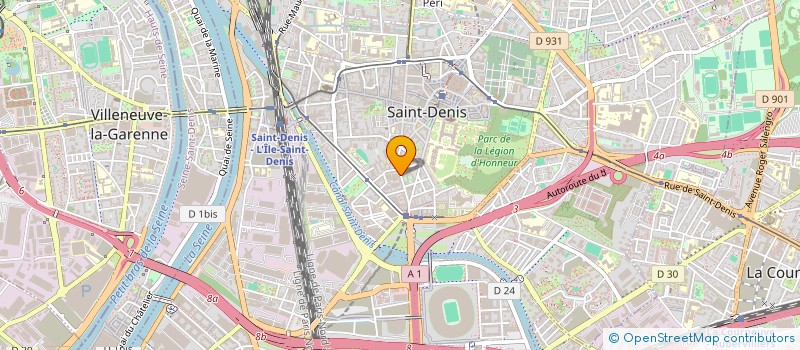 localisation de l'entreprise CFDS à SAINT-DENIS