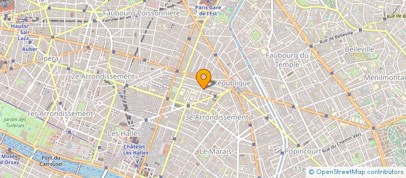 localisation de l'entreprise CFE  PARIS