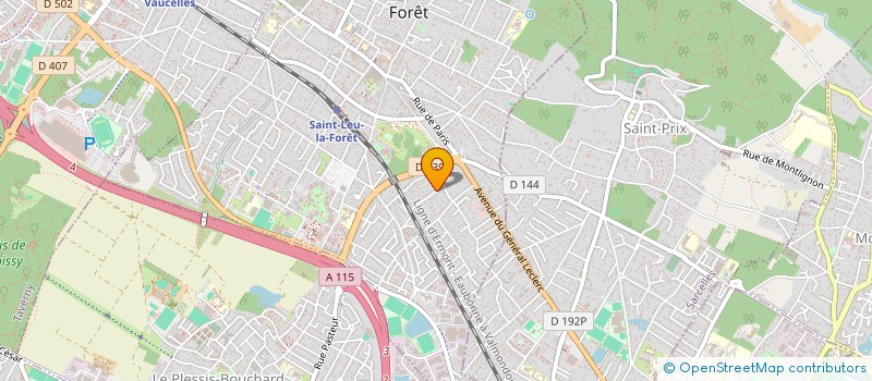 localisation de l'entreprise CFE à SAINT-LEU-LA-FORET