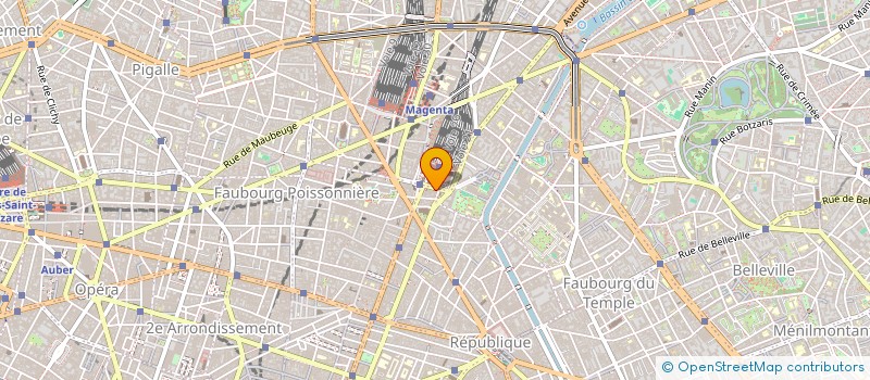 localisation de l'entreprise CFE (COUSIN-FABRICE-ELECTRICITE)  PARIS