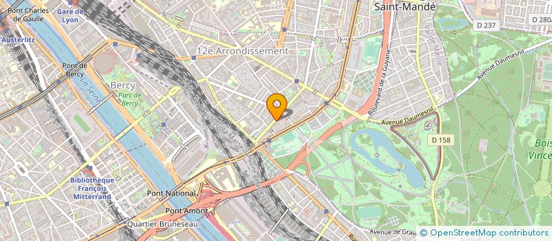 localisation de l'entreprise CFEA GROUPE EGC  PARIS