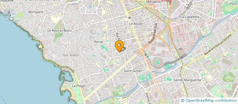 localisation de l'entreprise CFEC IMMO ALTA ROCCA à MARSEILLE