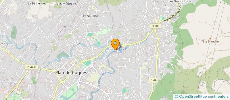 localisation de l'entreprise CFEI FEMME AVENIR MARSEILLE à PLAN-DE-CUQUES