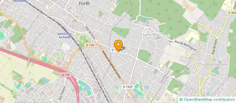 localisation de l'entreprise CFEN à SAINT-PRIX