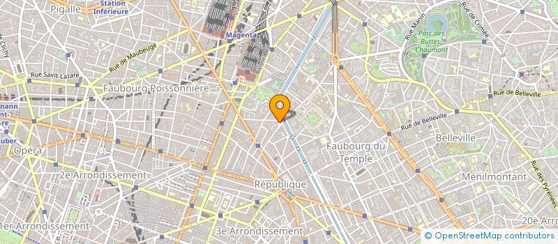 localisation de l'entreprise CFET ILE DE FRANCE  PARIS