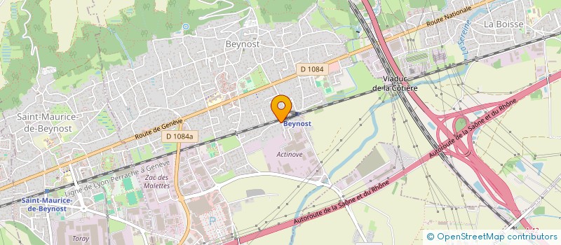 localisation de l'entreprise CFG 15/10 à BEYNOST