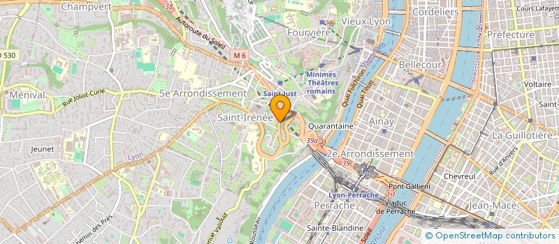 localisation de l'entreprise CFG  LYON 5EME