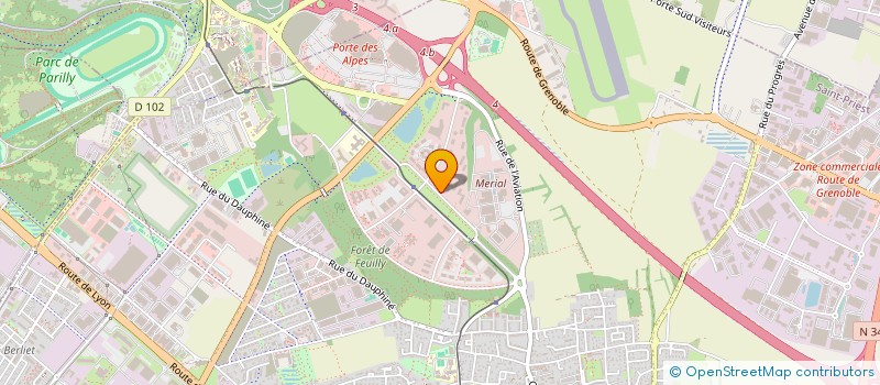 localisation de l'entreprise CFG FRANCE HOLDING OU CAMPOFRIO FOOD GROUP FRANCE HOLDING  SAINT-PRIEST