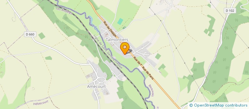 localisation de l'entreprise CFG GRANDES CARRIERES  TALMONTIERS