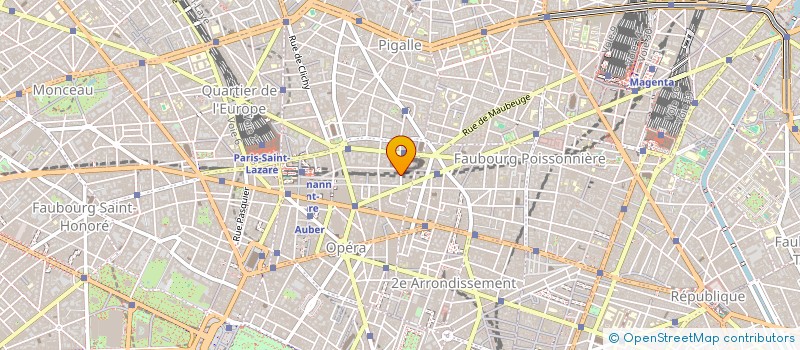 localisation de l'entreprise CFGI FRANCE  PARIS