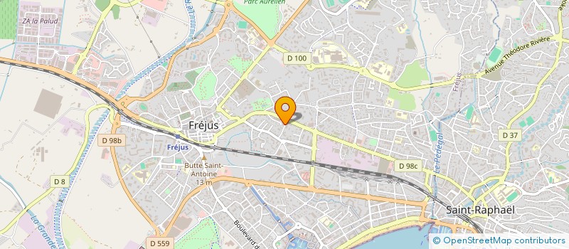 localisation de l'entreprise CFGS à FREJUS