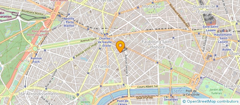 localisation de l'entreprise CFH BERCY HOTEL  PARIS