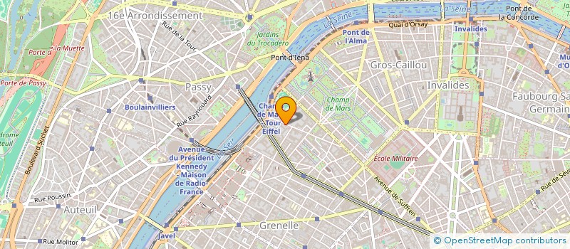 localisation de l'entreprise CFH CAP D'AIL  PARIS