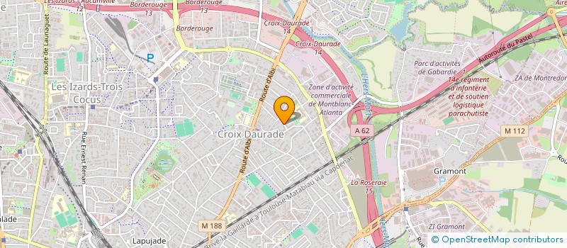 localisation de l'entreprise CFHE IMMO  TOULOUSE