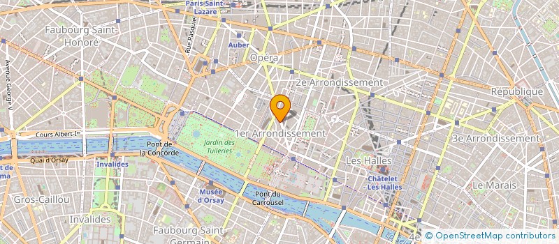 localisation de l'entreprise CFHI CA SAINT MESMIN  PARIS