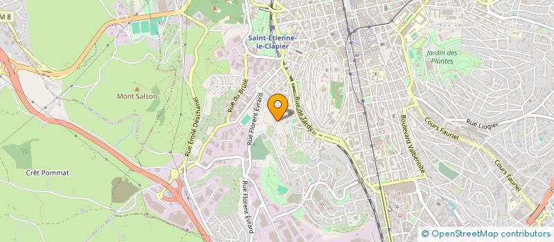 localisation de l'entreprise CFI  SAINT-ETIENNE