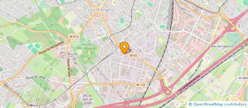 localisation de l'entreprise CFI FRANCE  MONTPELLIER