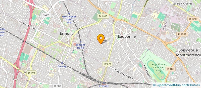 localisation de l'entreprise CFI-SANNOIS à EAUBONNE