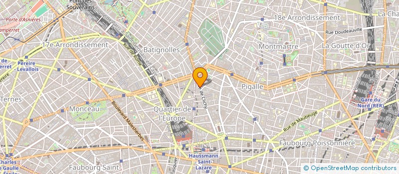 localisation de l'entreprise CFISG  PARIS