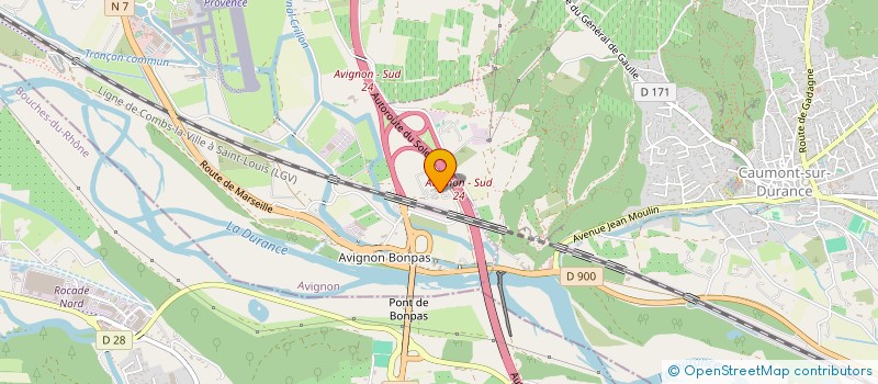 localisation de l'entreprise CFISH à AVIGNON