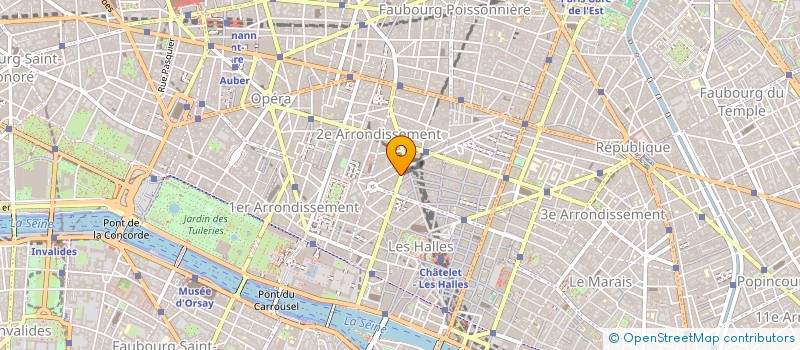 localisation de l'entreprise CFJ CENTRE DE FORMATION DES JOURNALISTE à PARIS