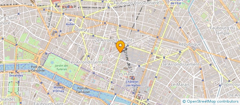 localisation de l'entreprise CFJ DEMAIN à PARIS