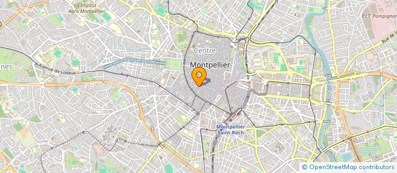 localisation de l'entreprise CFJM à MONTPELLIER