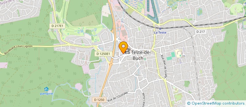 localisation de l'entreprise CFJPB à LA TESTE-DE-BUCH