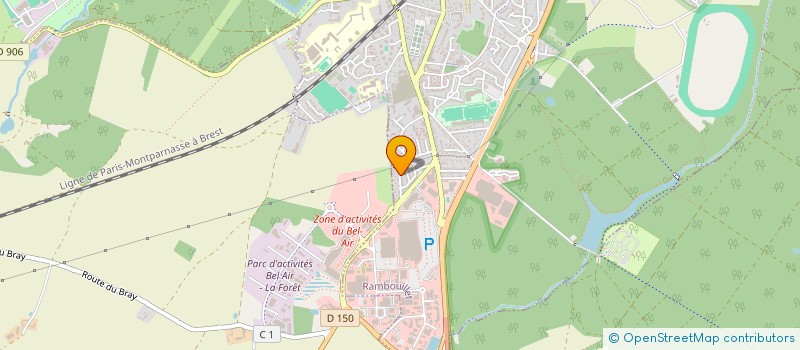 localisation de l'entreprise CFKC  RAMBOUILLET