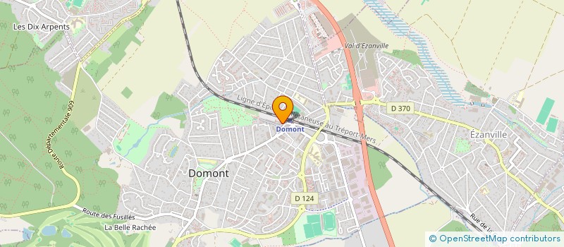 localisation de l'entreprise CFKLETRANSPORTS  DOMONT