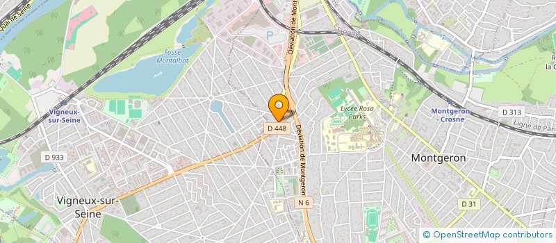 localisation de l'entreprise CFL à MONTGERON
