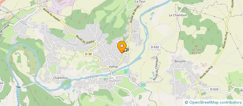 localisation de l'entreprise CFL MAINTENANCE  COUBON