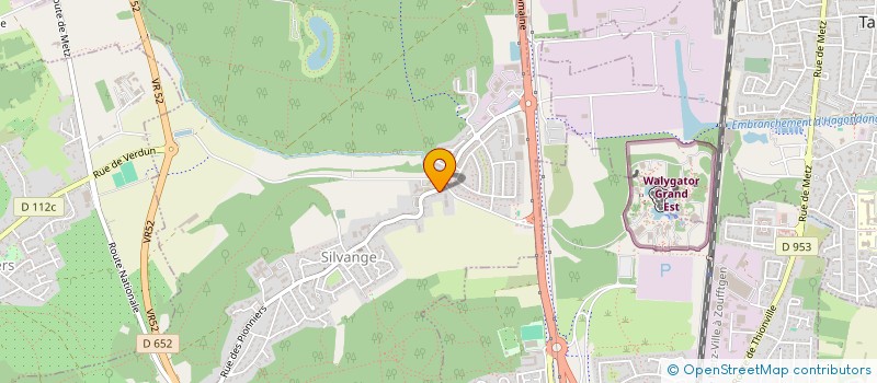 localisation de l'entreprise CFL TECHNICS FRANCE  MARANGE-SILVANGE