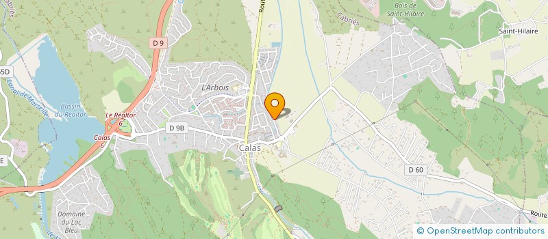 localisation de l'entreprise CFLEX  CABRIES