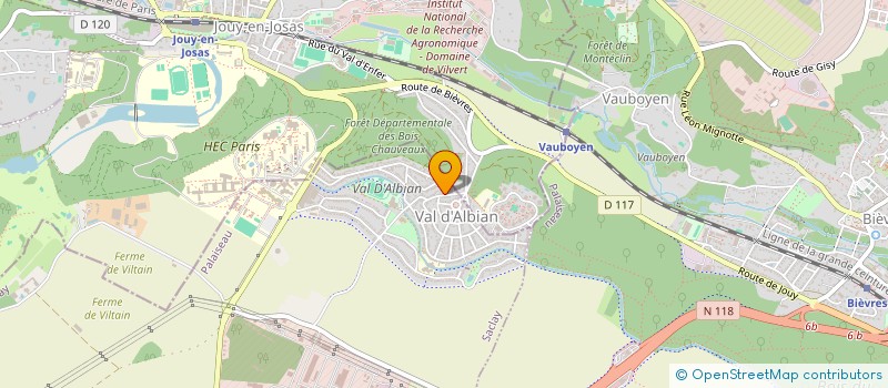 localisation de l'entreprise CFLPODO  SACLAY