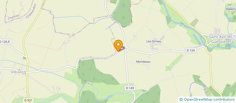 localisation de l'entreprise CFM 28 à SAINT-AVIT-LES-GUESPIERES