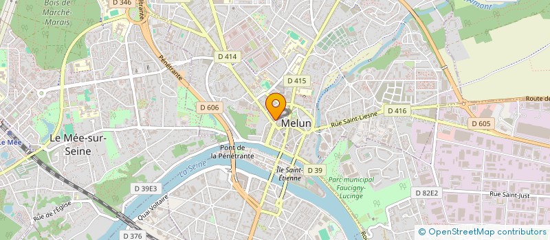localisation de l'entreprise CFM à MELUN