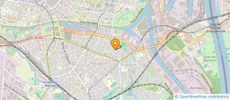 localisation de l'entreprise CFM  STRASBOURG