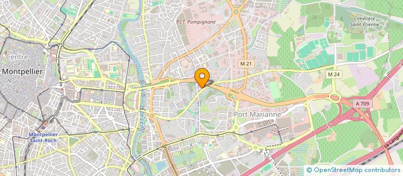 localisation de l'entreprise CFM COMPTABILITE FINANCES MANAGEMENT à MONTPELLIER