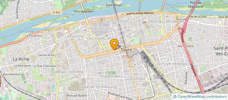 localisation de l'entreprise CFM CONSEIL à TOURS