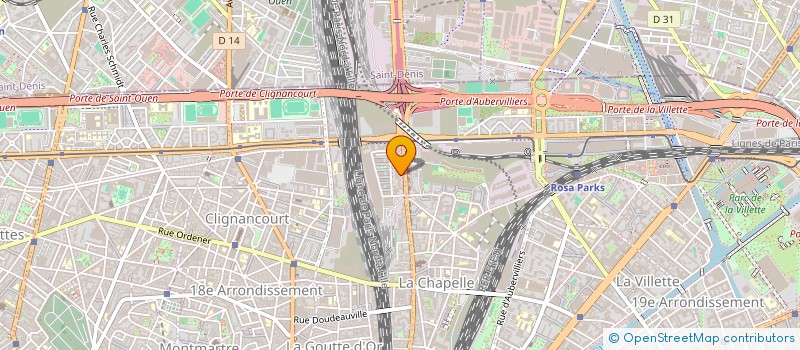 localisation de l'entreprise CFM FITNESS  PARIS