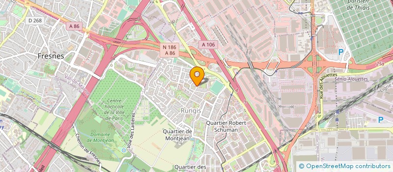 localisation de l'entreprise CFM PLOMBERIE  RUNGIS