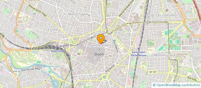 localisation de l'entreprise CFMB  DIJON