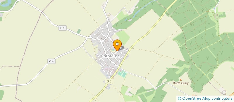 localisation de l'entreprise CFMB  CORBREUSE